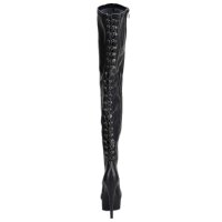 Erogance D3063 Stretch PU Schwarz